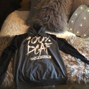 Stay sick pullover sweater